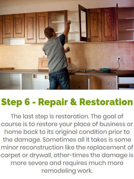 Step 6 Restore and Repair